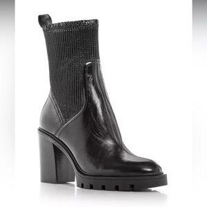 Dolce Vita Black Heeled Ankle Boots